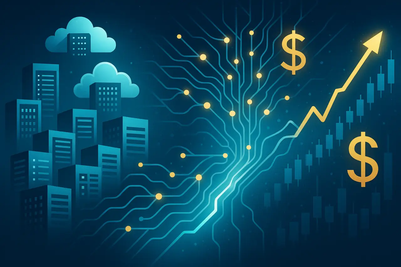 Da nuvem ao anúncio: como a IA se transforma em lucro em Wall Street