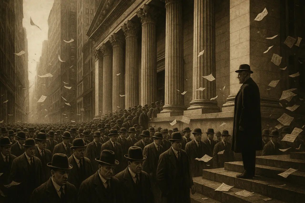 Quando Wall Street quase parou — e os Estados Unidos perceberam que precisavam de um banco central